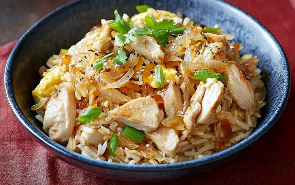 Chicken Rice Stir-Fry