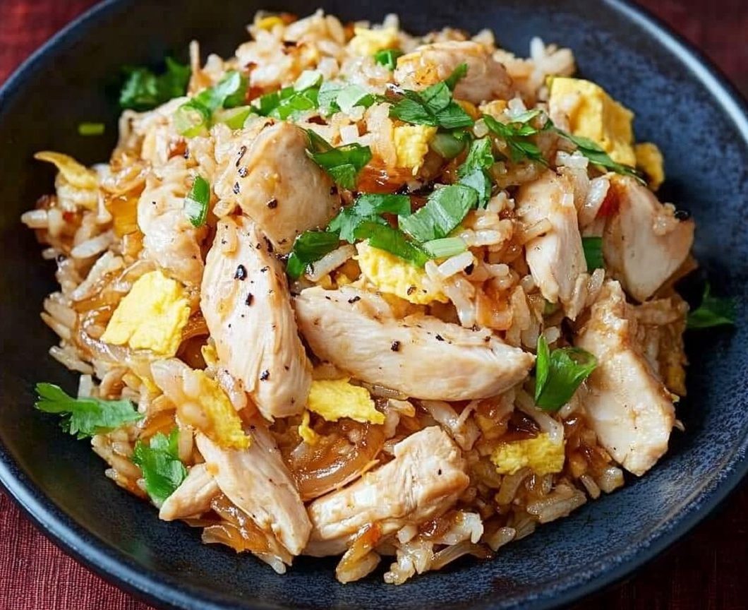 Chicken Rice Stir-Fry