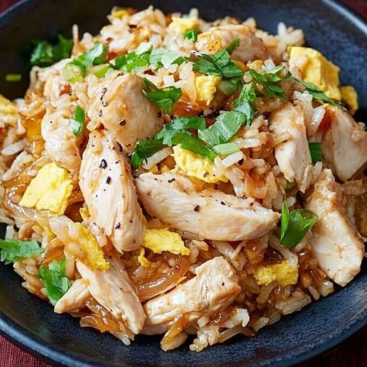 Chicken Rice Stir-Fry