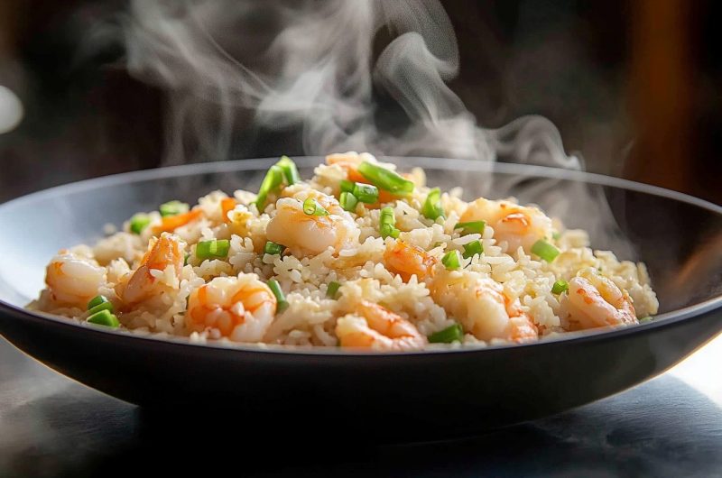 Seafood Rice Stir-Fry