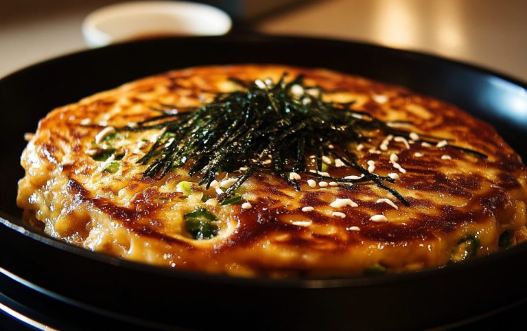 savory japanese pancakes done2