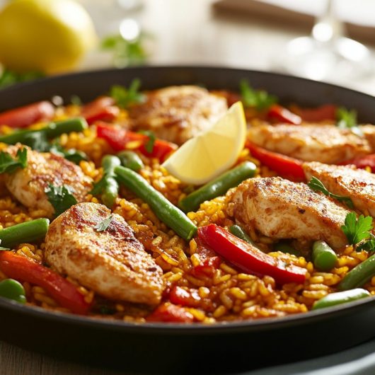 Rustic Chicken Paella