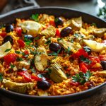 Simple Veggie Paella