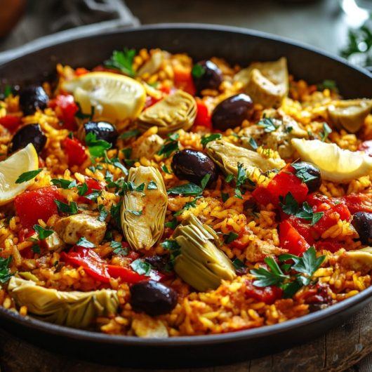 Simple Veggie Paella