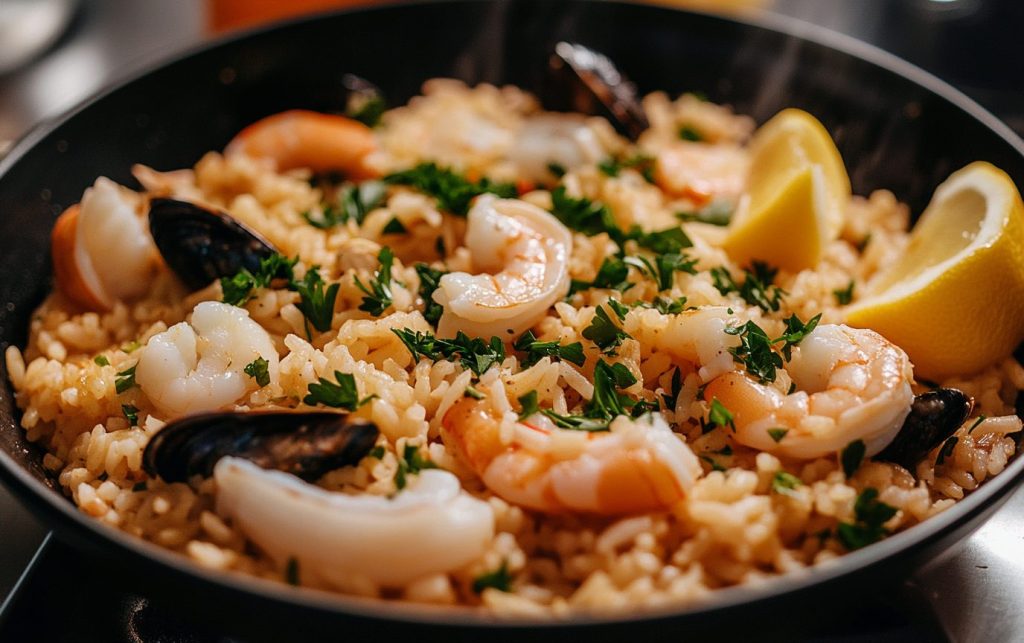 Quick Seafood Rice