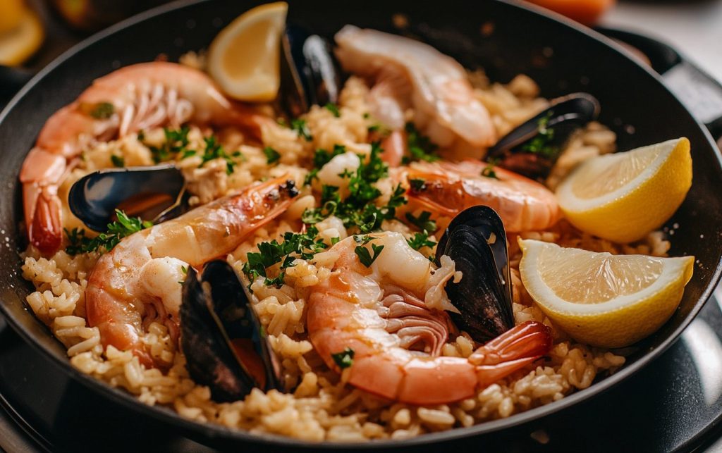 Quick Seafood Rice