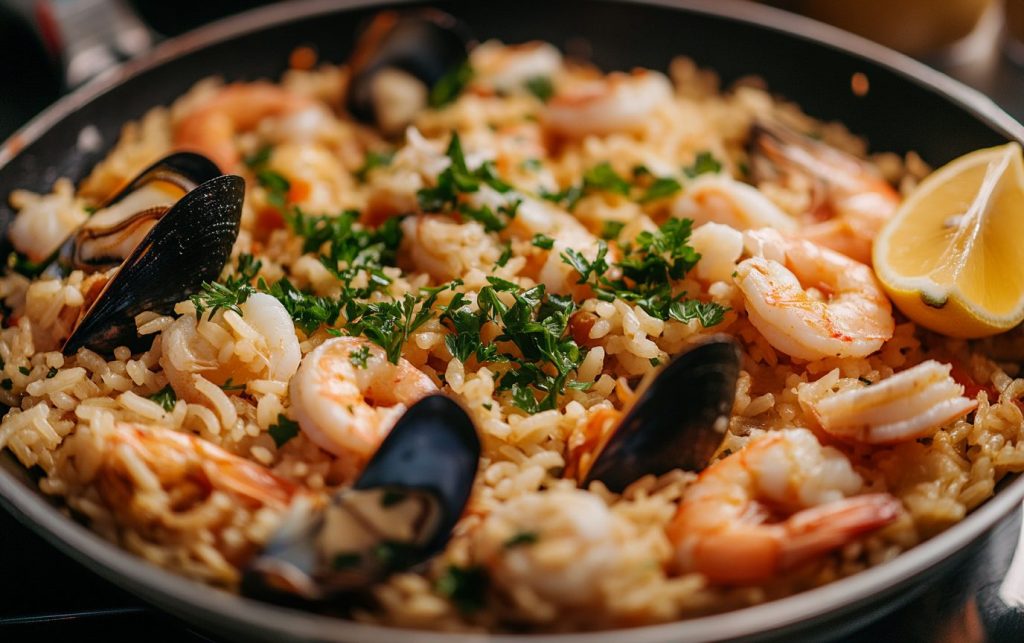 Quick Seafood Rice