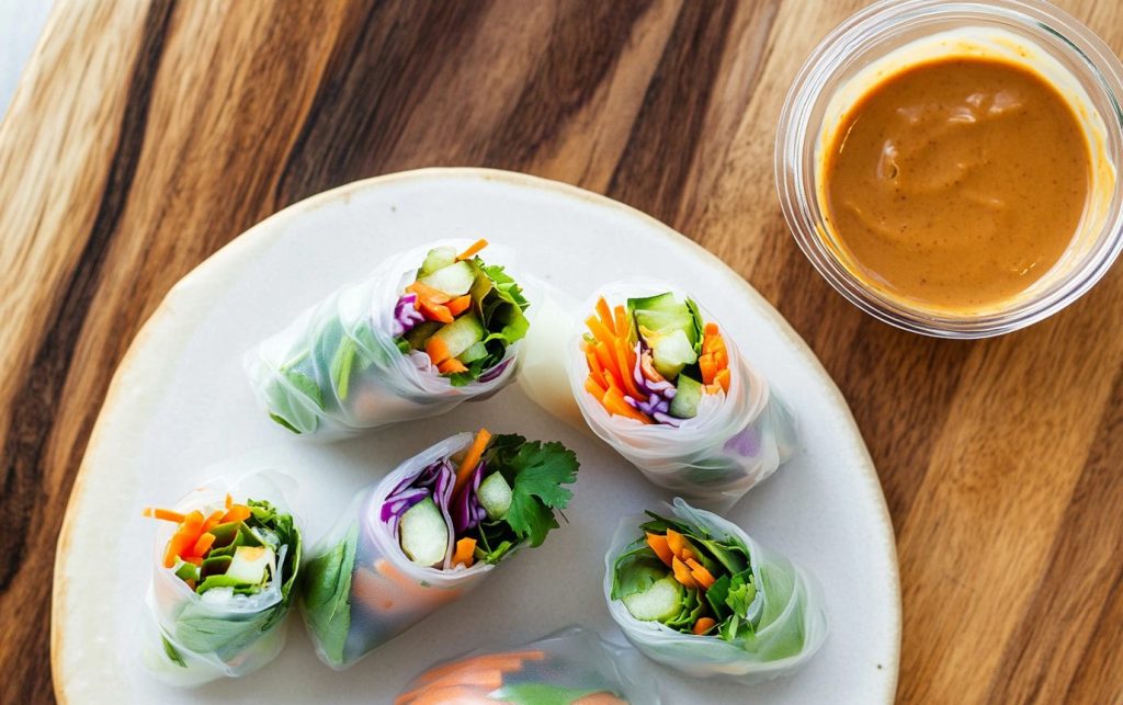 Crisp Veggie Rolls