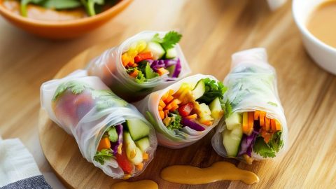 Crisp Veggie Rolls