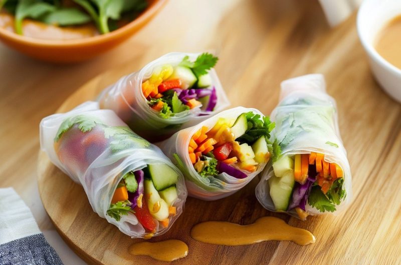 Crisp Veggie Rolls