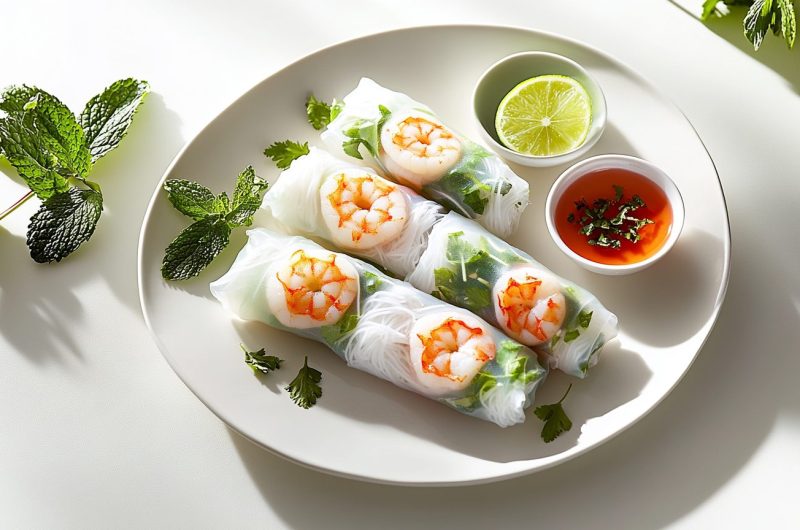 Crisp Rice Rolls
