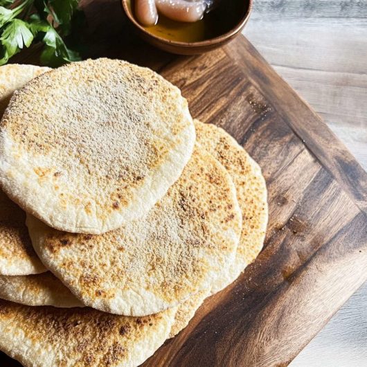 Golden Cassava Flatbread