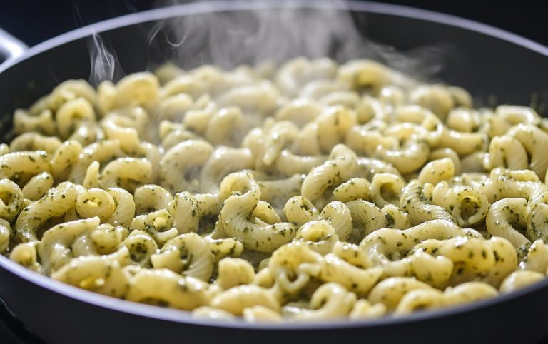 creamy pesto cavatappi pasta post4