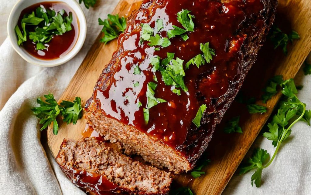 Juicy Low-Carb Meatloaf