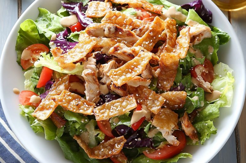 Sesame Chicken Crunch Salad