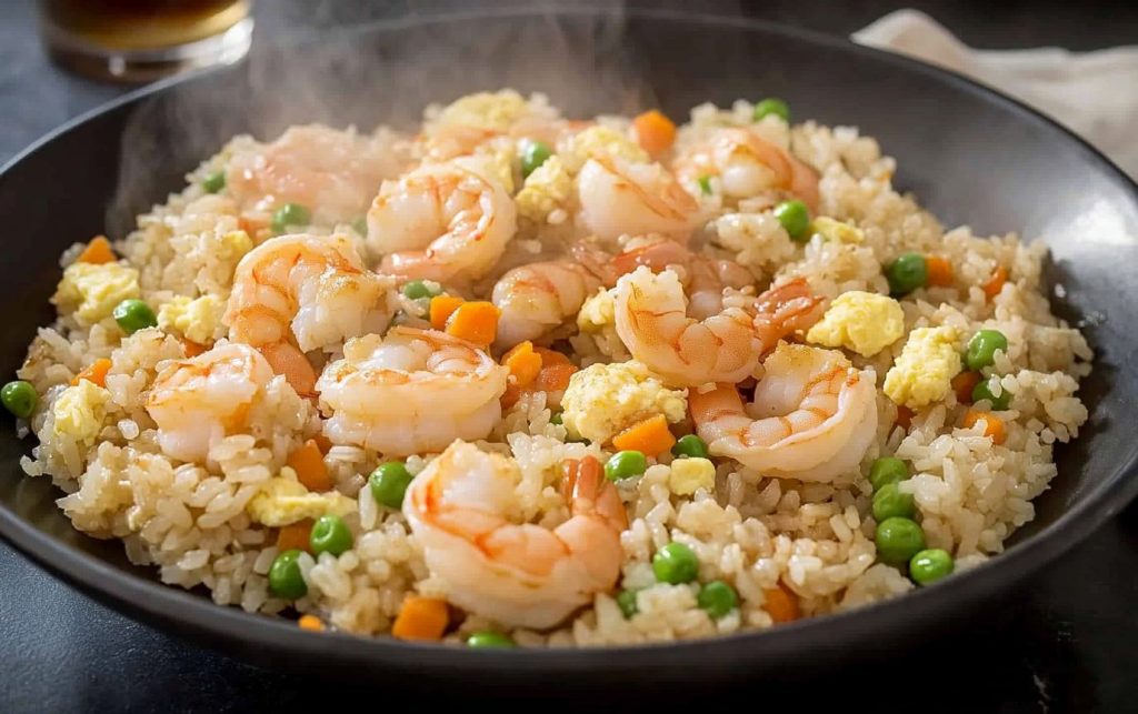 Easy Shrimp Stir-Fry Rice
