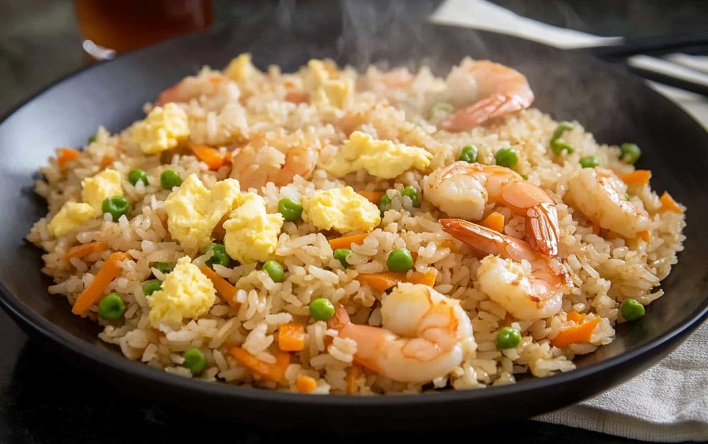Easy Shrimp Stir-Fry Rice