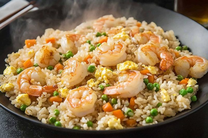 Easy Shrimp Stir-Fry Rice