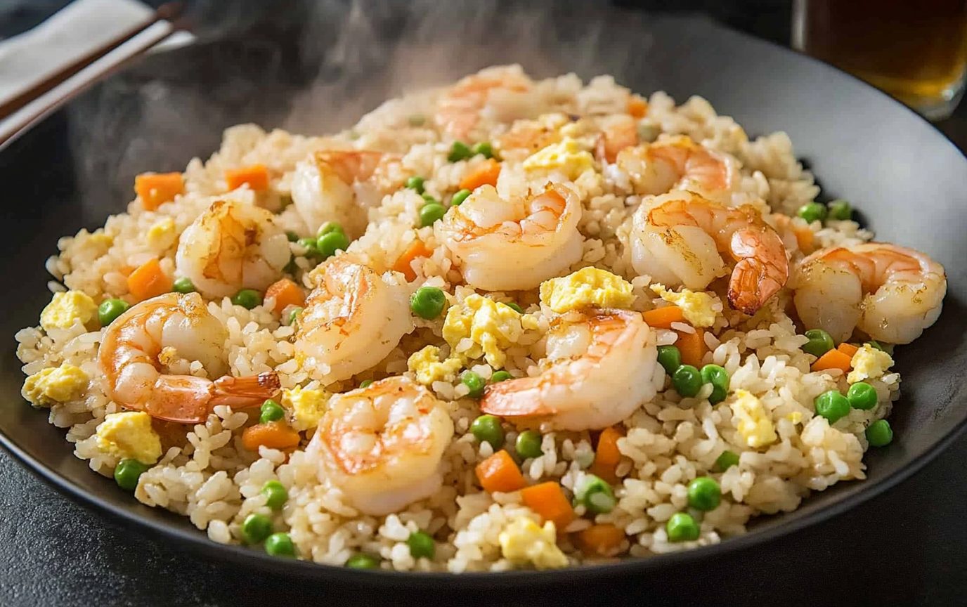 Easy Shrimp Stir Fry Rice SoyRice Kitchen easy-shrimp-stir-fry-rice-soyrice-kitchen