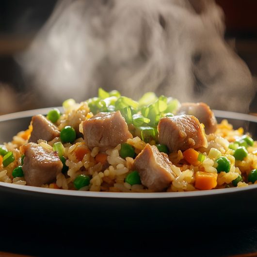 Ginger Pork Rice Bowl