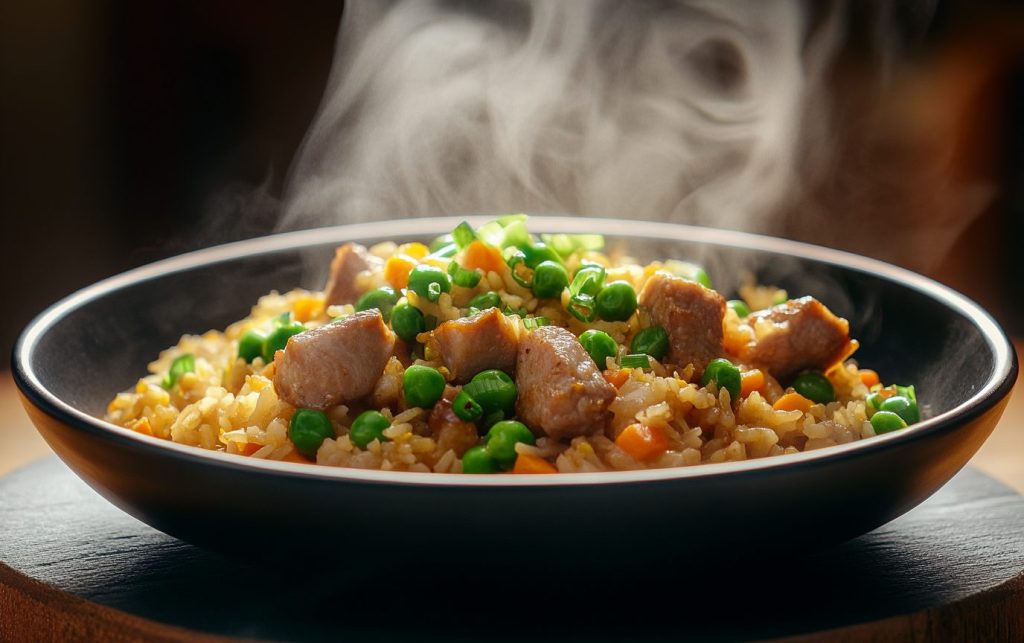 Ginger Pork Rice Bowl