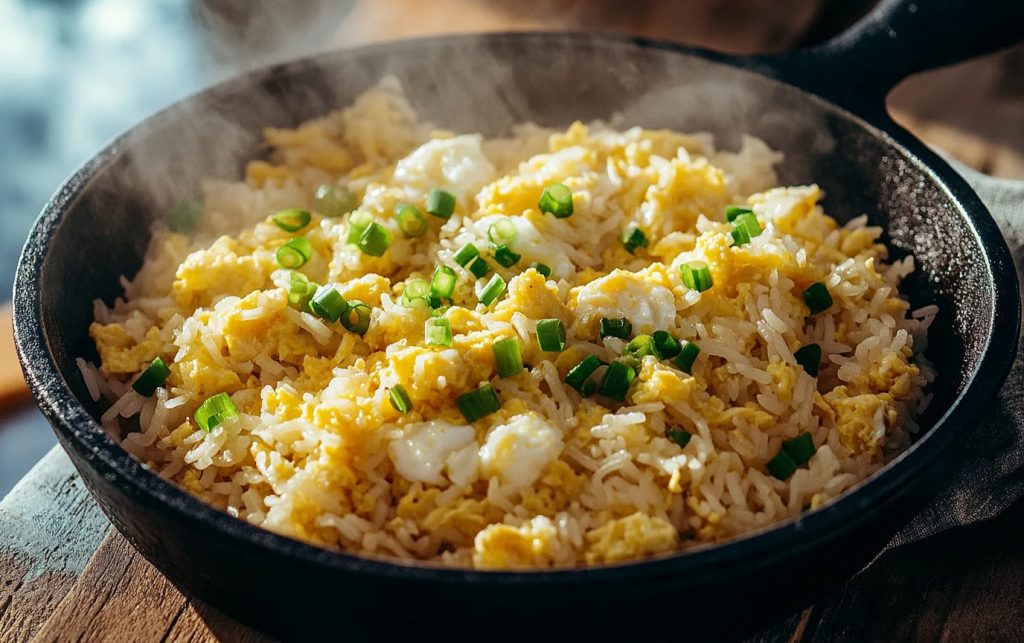 Quick Egg Rice
