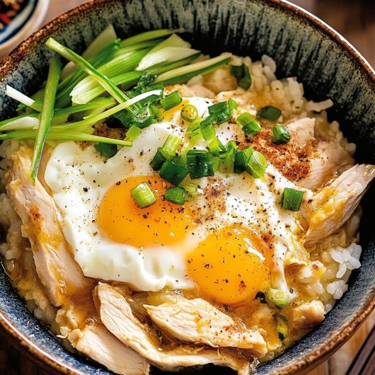 Chicken Egg Rice Bowl