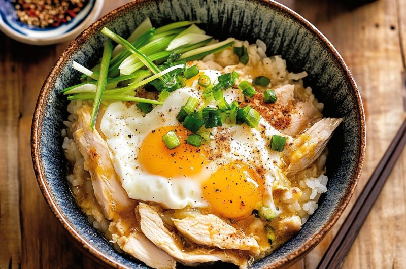 Chicken Egg Rice Bowl