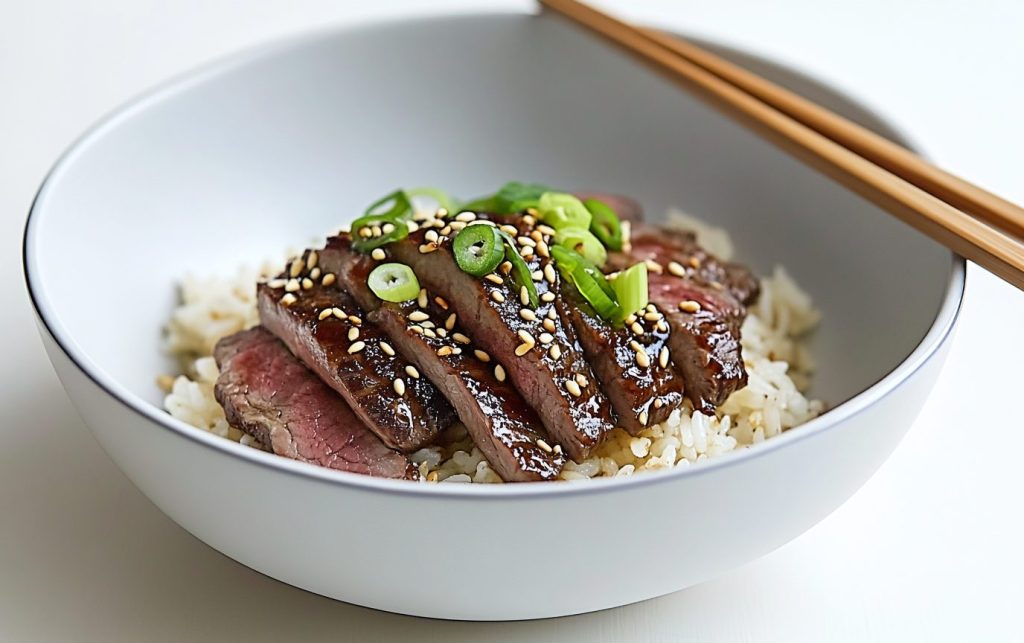 Easy Beef Rice Bowl