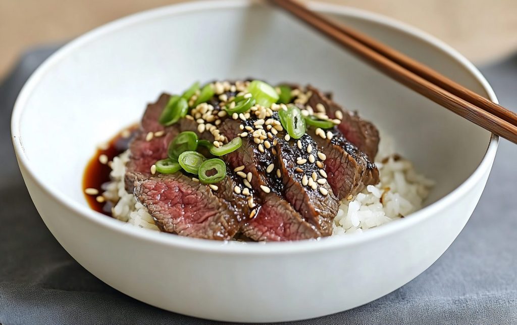 Easy Beef Rice Bowl