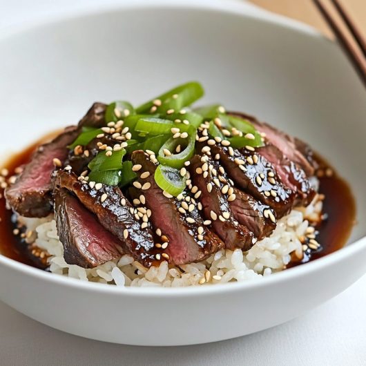 Easy Beef Rice Bowl