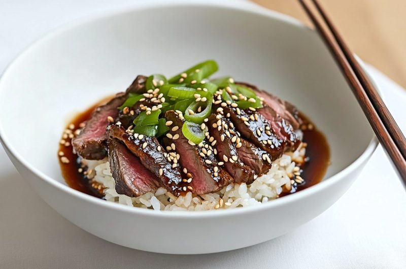 Easy Beef Rice Bowl