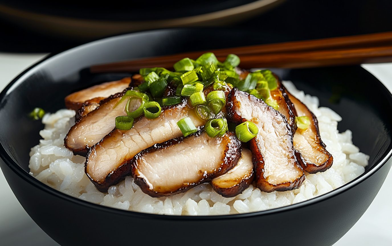 Quick Pork Rice Bowl - SoyRice Kitchen