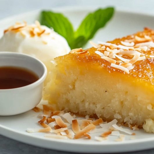 Tropical Cassava Pudding
