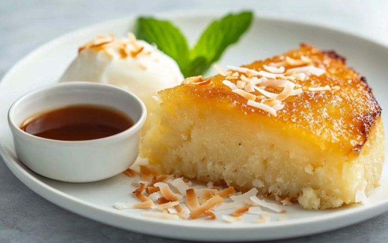 Tropical Cassava Pudding