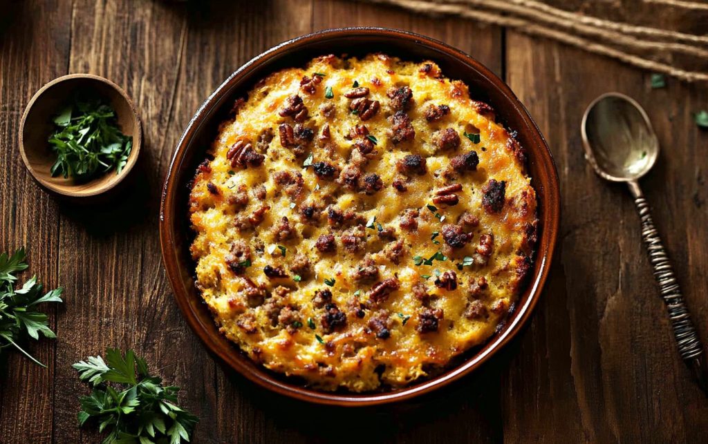 Golden Cornbread Stuffing