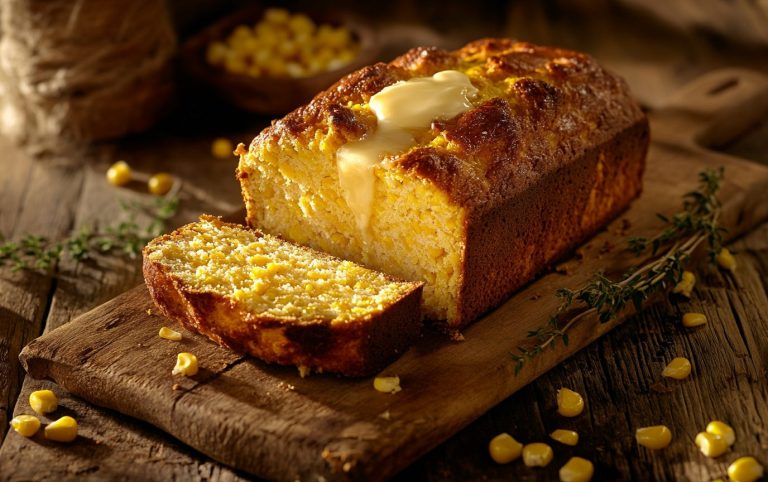 Moist Buttermilk Corn Loaf