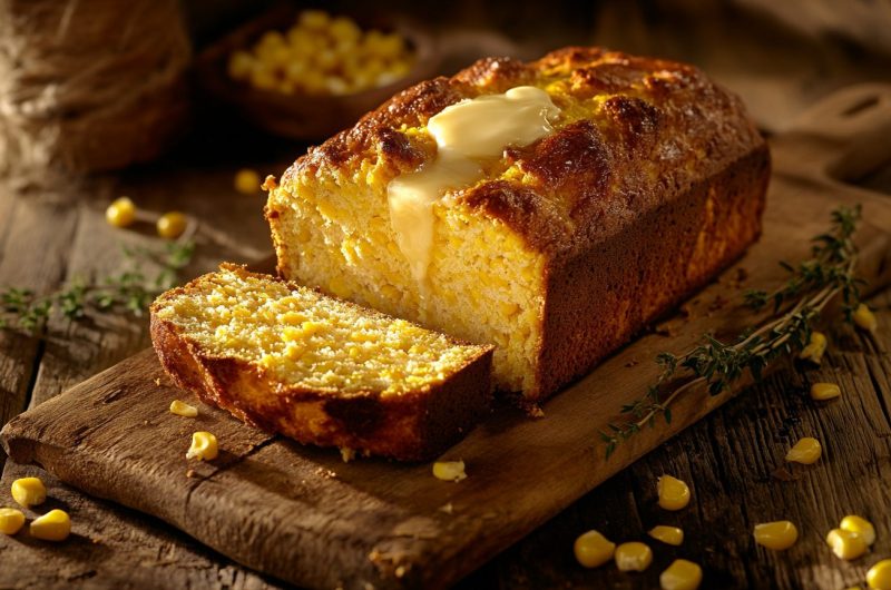 Moist Buttermilk Corn Loaf