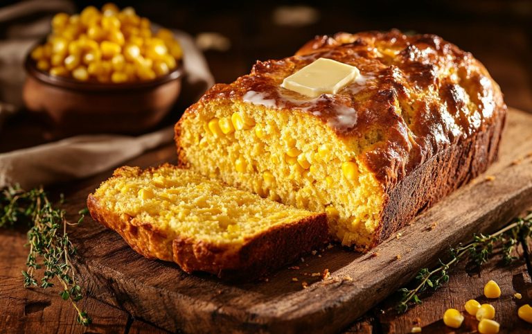 Moist Buttermilk Corn Loaf