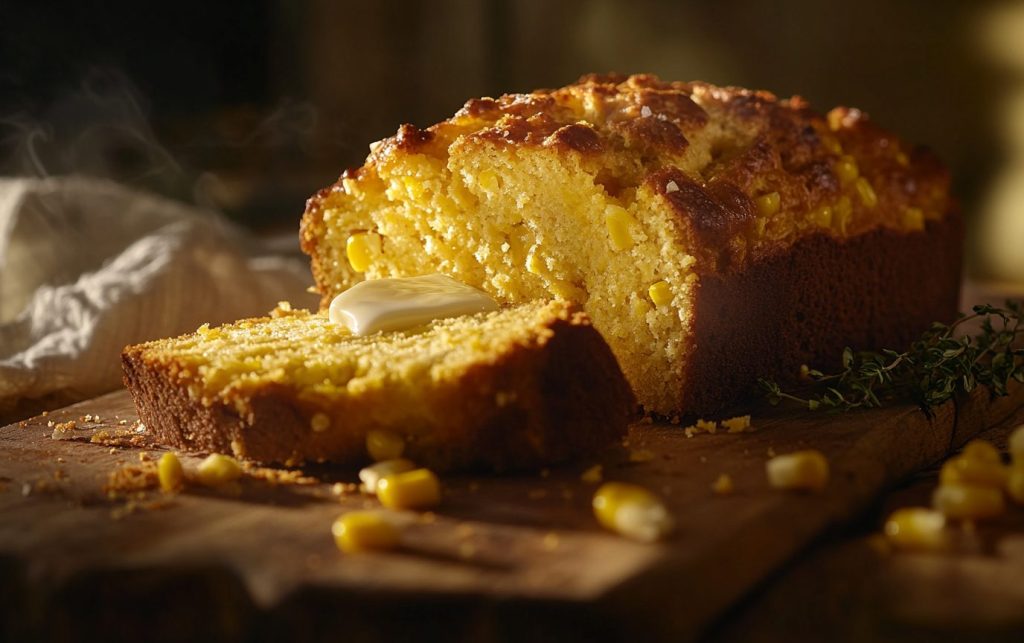 Moist Buttermilk Corn Loaf