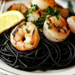 Seafood Ink Linguine