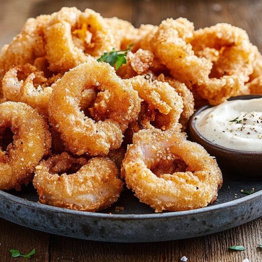 Crunchy Pepper Squid Bites