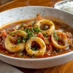 Squid in Tangy Tomato Broth