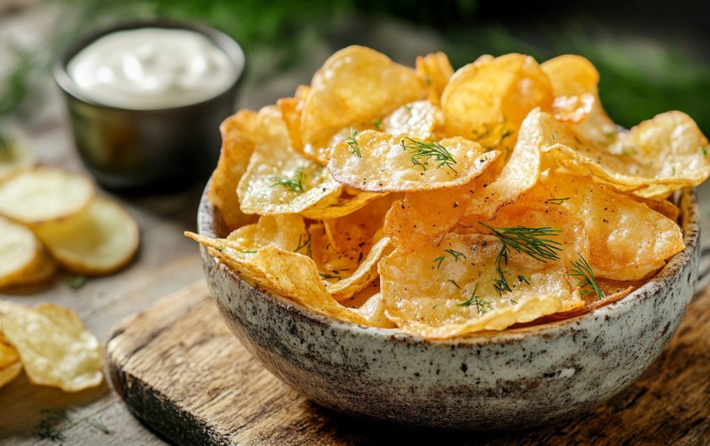 Creamy Onion Crisps