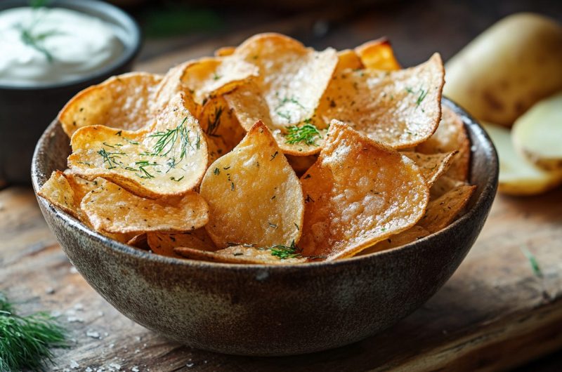 Creamy Onion Crisps