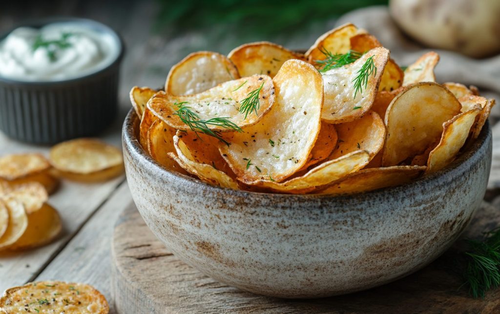 Creamy Onion Crisps