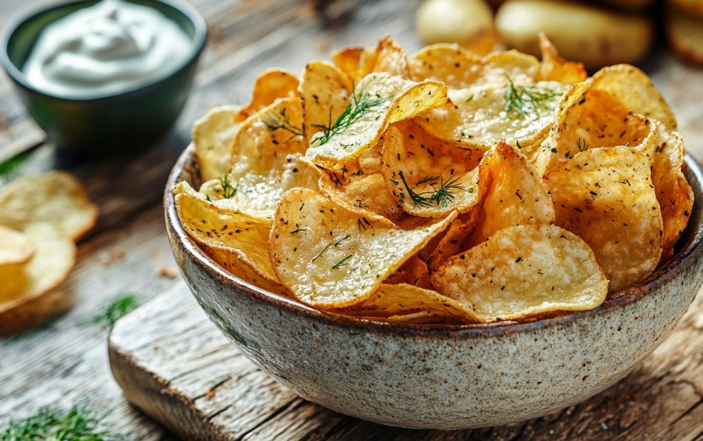 Creamy Onion Crisps