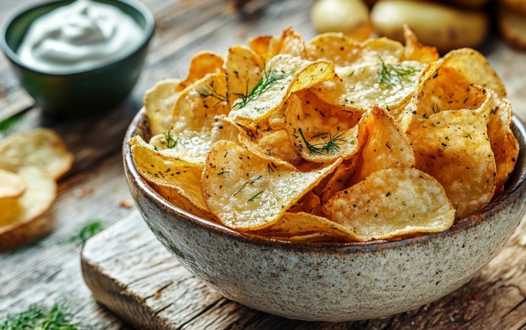 Creamy Onion Crisps