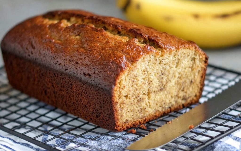 Creamy Banana Loaf