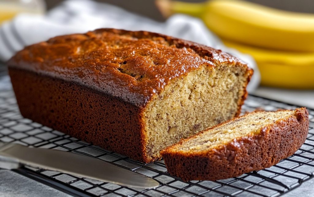Creamy Banana Loaf